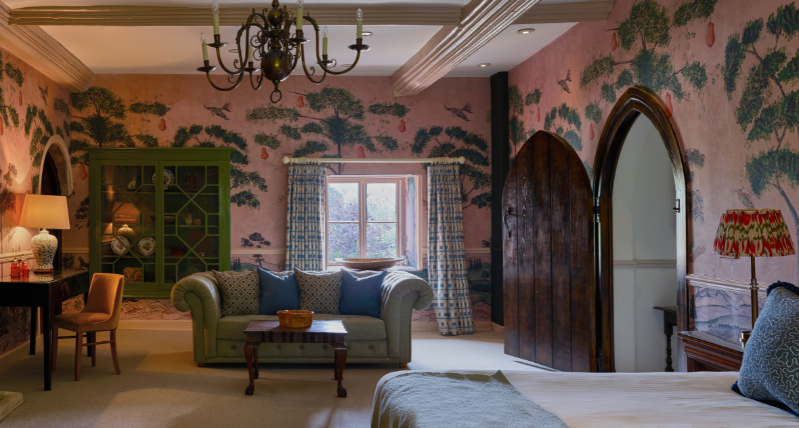 Bedroom, The Old Bell Hotel Malmesbury